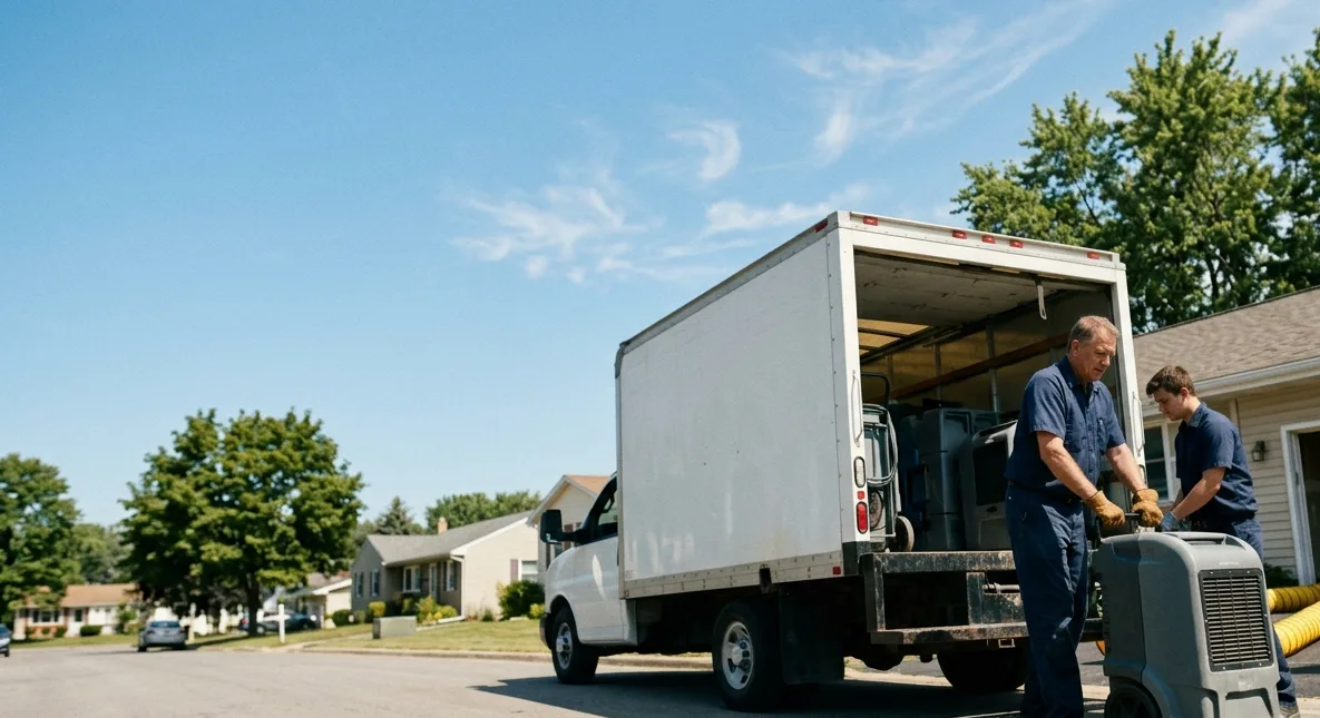 Water Damage Cleanup in Mcintire, IA near me